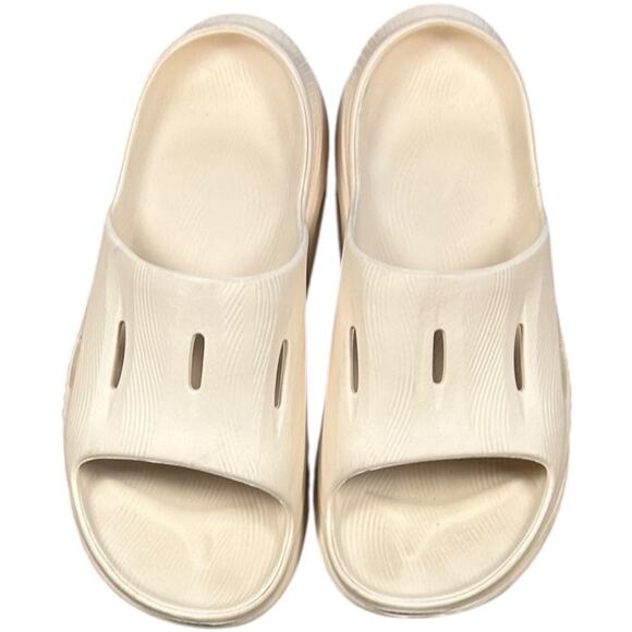 Hoka Ora Recovery Cream Comfort Men’s Slides - Picture 1 of 3